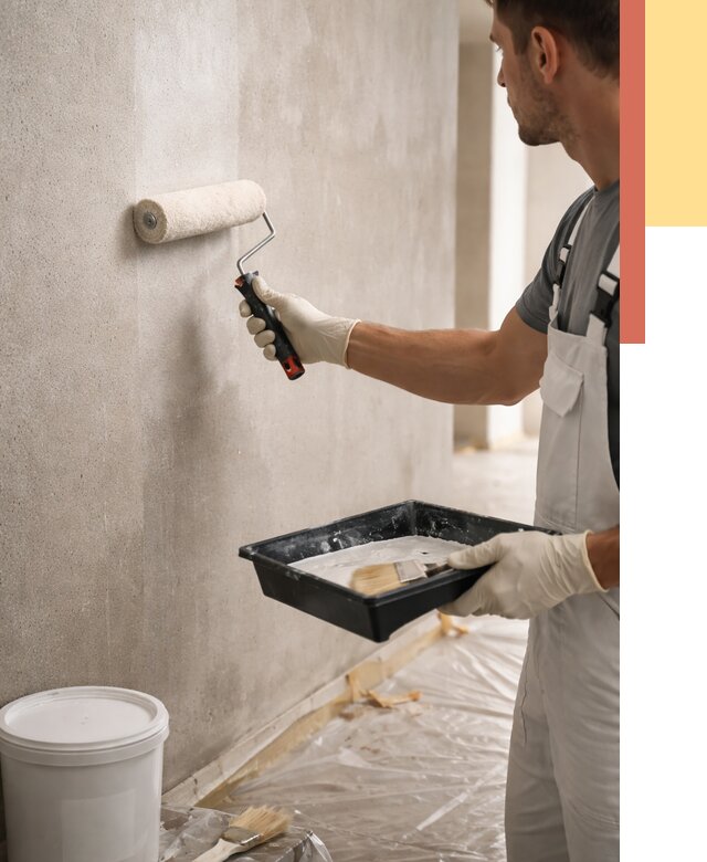 Грунтовка стен в Екатеринбурге от 2255 руб. м2 — быстро, недорого, с материалом | ОТДЕЛОЧНИК-Ктр