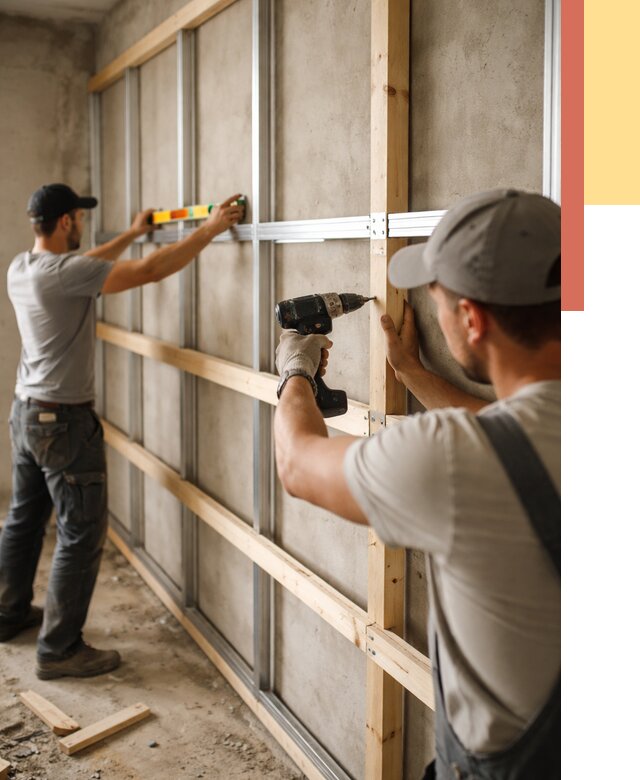 Устройство обрешетки под панели в Екатеринбурге от 2152 руб. — монтаж под ключ | ОТДЕЛОЧНИК-Ктр