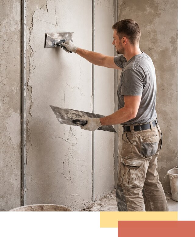 Штукатурка стен гипсовая в Екатеринбурге — качественный и быстрый монтаж