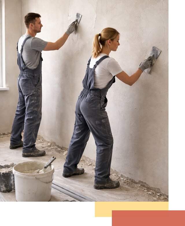 Штукатурка стен под обои в Екатеринбурге профессионально и быстро