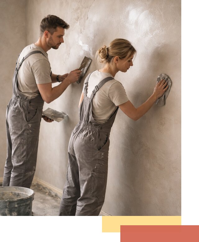 Венецианская штукатурка высокого качества в Екатеринбурге