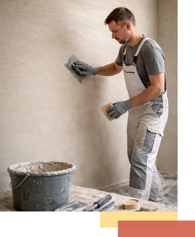 Декоративная штукатурка травертин в Екатеринбурге для стен и потолков