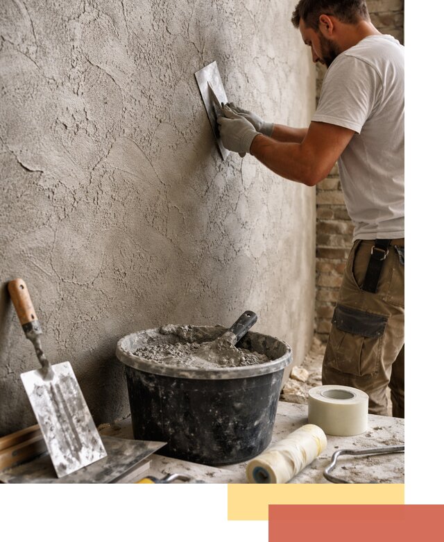 Декоративная штукатурка лофт в Екатеринбурге — отделка стен и потолков