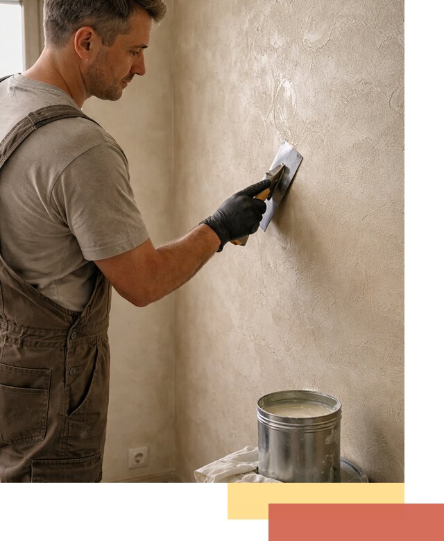 Нанесение воска на штукатурку в Екатеринбурге для защиты и блеска