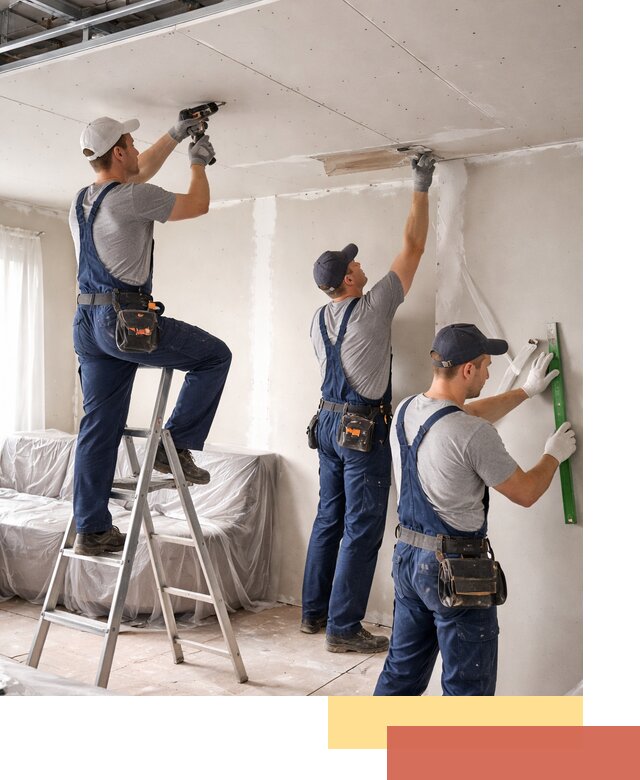 Профессиональная отделка потолка в Екатеринбурге быстро и качественно